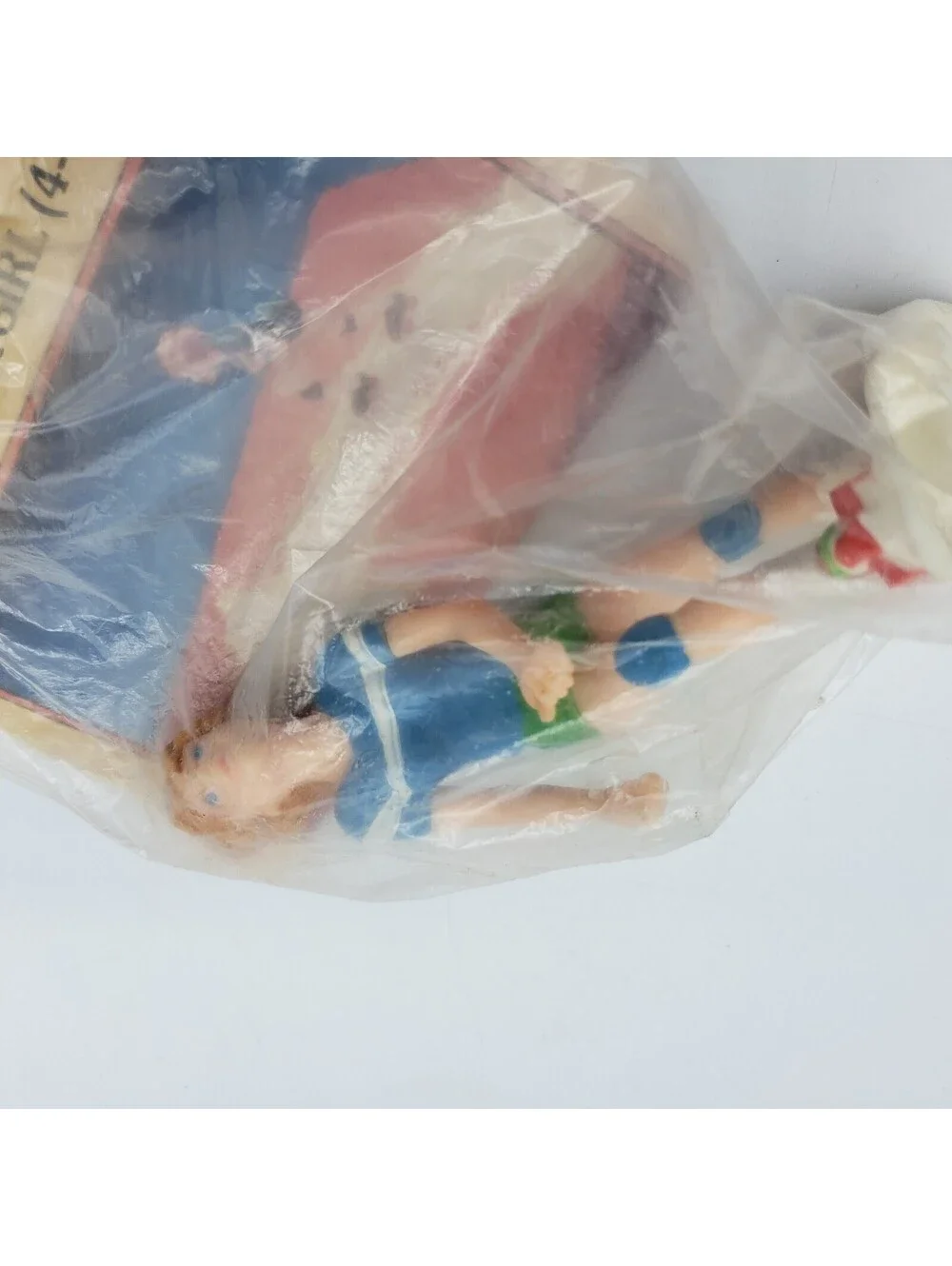 Vintage 1980 Wilton Cake Topper Roller Skater Figurine Hong Kong NOS